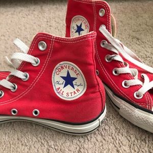red high top converse